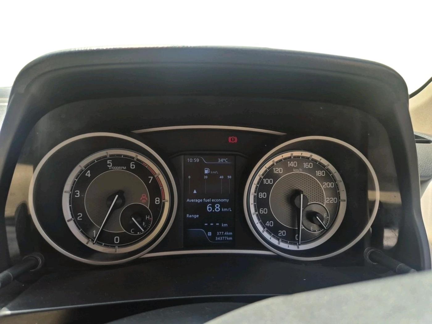 2021 Maruti Dzire ZXI Plus, Petrol, Manual, 34,377 km, interior
