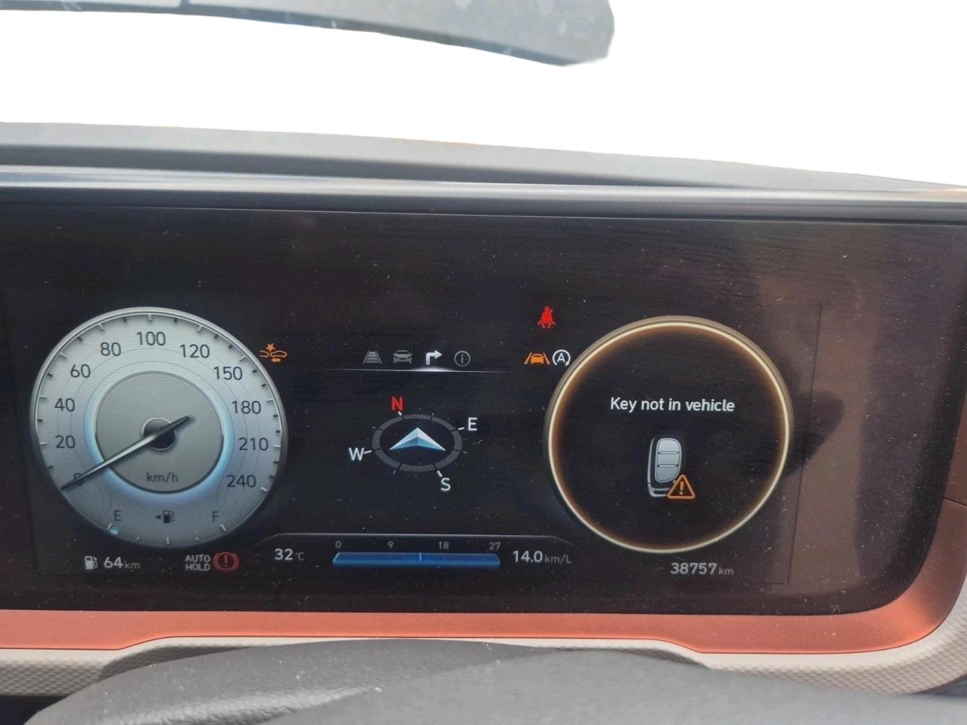 2024 Hyundai Creta SX (O) 1.5 PETROL, Petrol, Manual, 38,757 km, interior
