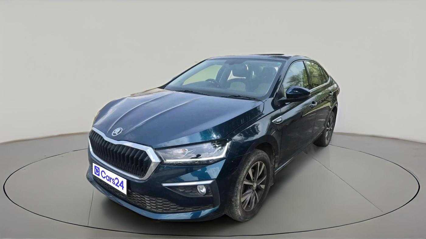 2024 Skoda SLAVIA STYLE 1.0L TSI AT, Petrol, Automatic, 34,243 km, exterior