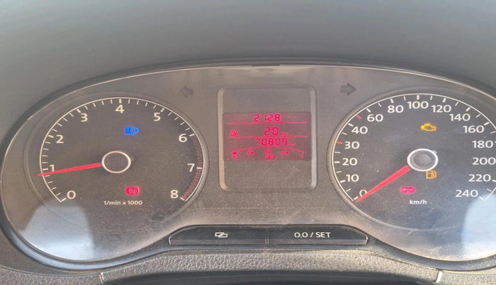 2014 Volkswagen Polo HIGHLINE1.2L, Petrol, Manual, 70,809 km, interior