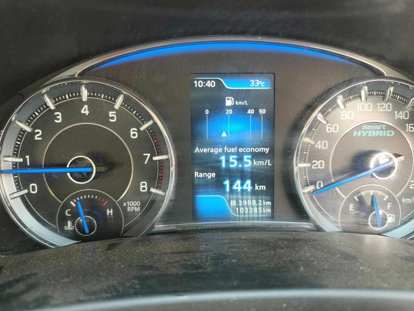 2020 Maruti Ciaz ALPHA 1.5 SHVS PETROL, Petrol, Manual, 1,03,285 km, interior
