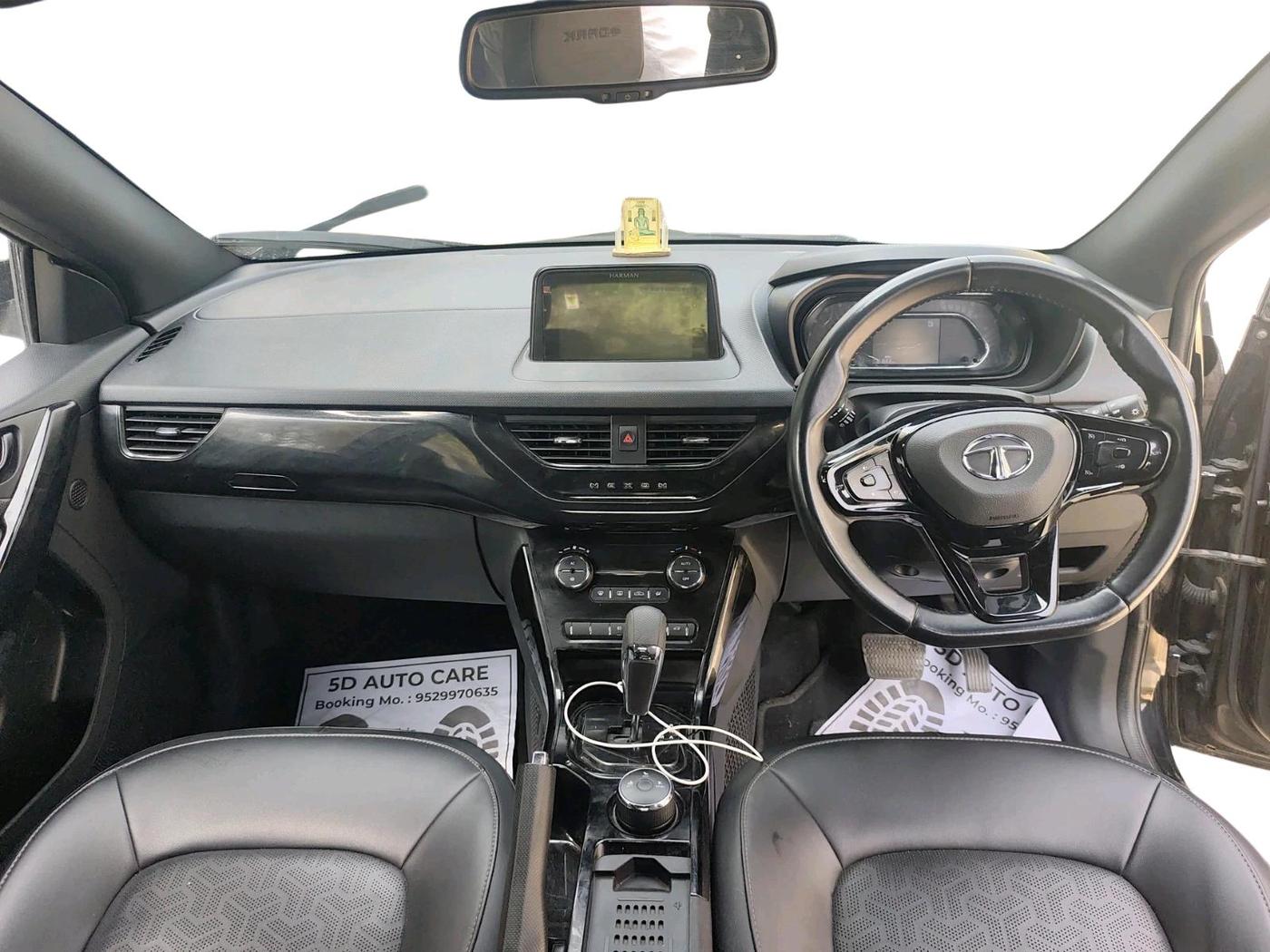 2023 Tata NEXON XZA PLUS (L) DARK EDITION, Petrol, Automatic, 61,666 km, interior