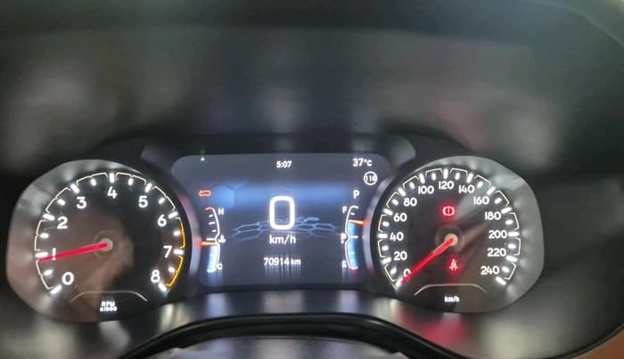 2021 Jeep Compass LIMITED (O) 1.4 PETROL DCT, Petrol, Automatic, 70,914 km, interior
