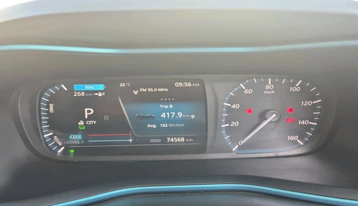 2023 Tata NEXON EV MAX XZ PLUS LUX, Electric, Automatic, 74,568 km, interior