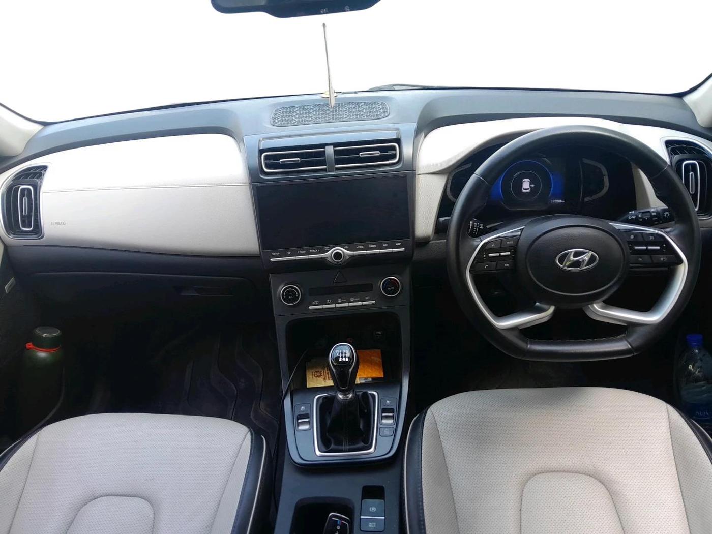 2022 Hyundai Creta SX (O) 1.5 DIESEL, Diesel, Manual, 1,09,808 km, interior