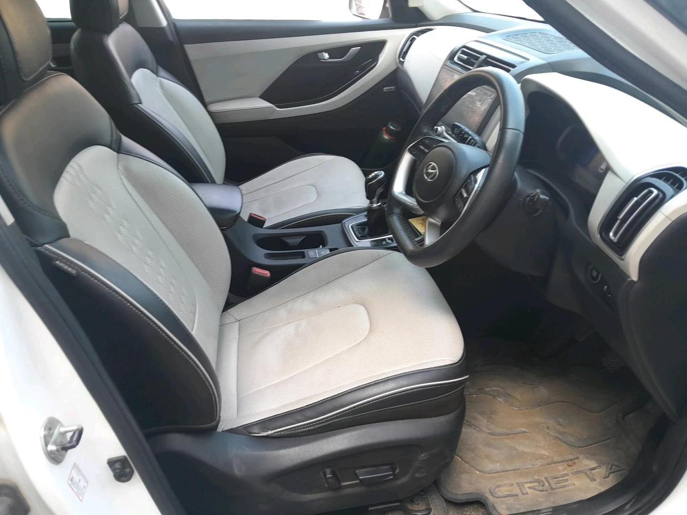 2022 Hyundai Creta SX (O) 1.5 DIESEL, Diesel, Manual, 1,09,808 km, interior