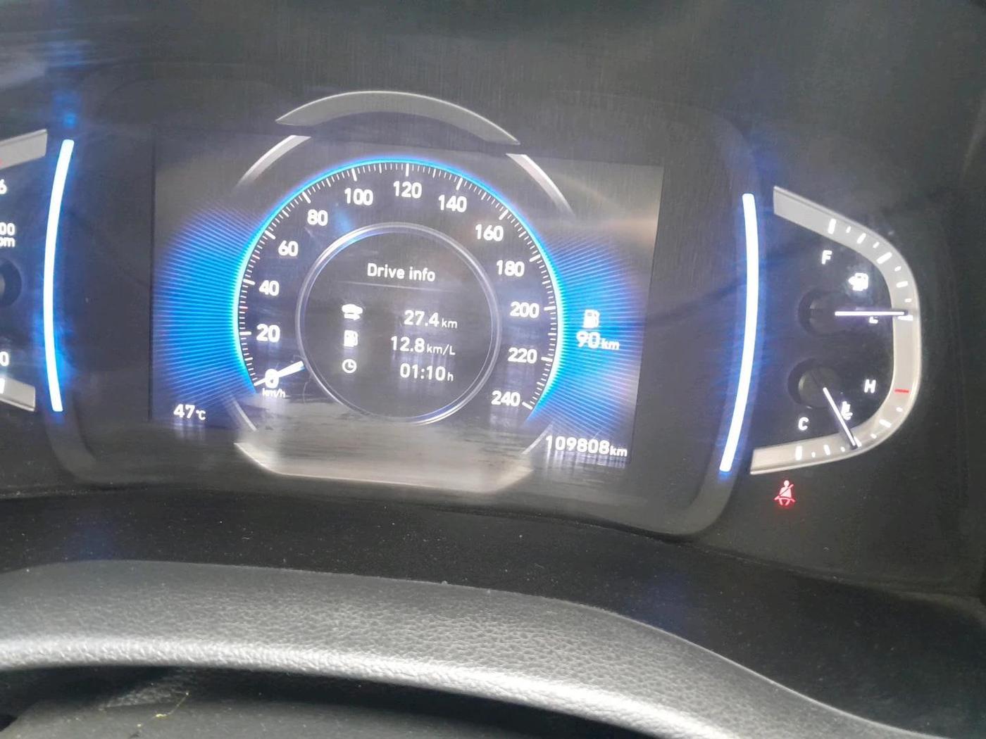 2022 Hyundai Creta SX (O) 1.5 DIESEL, Diesel, Manual, 1,09,808 km, interior