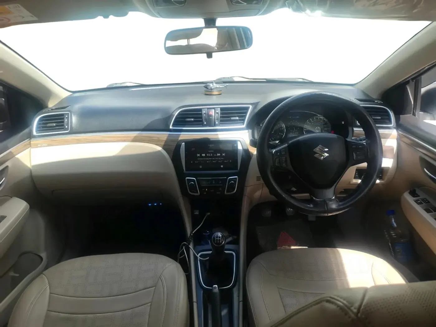 2022 Maruti Ciaz ZETA 1.5 SHVS MT PETROL, Petrol, Manual, 93,381 km, interior