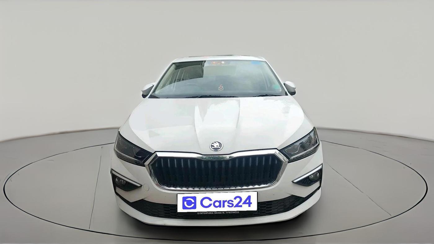 2022 Skoda SLAVIA STYLE 1.0L TSI MT, Petrol, Manual, 45,189 km, exterior