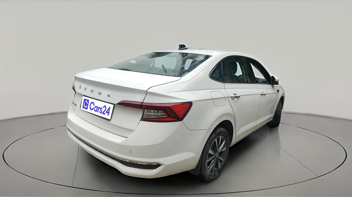 2022 Skoda SLAVIA STYLE 1.0L TSI MT, Petrol, Manual, 45,189 km, exterior