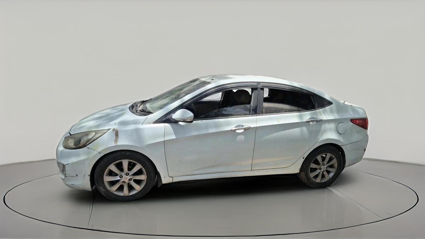 2011 Hyundai Verna FLUIDIC 1.6 CRDI SX OPT AT, Diesel, Automatic, 1,22,331 km, exterior