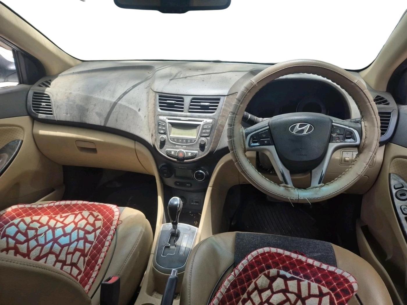 2011 Hyundai Verna FLUIDIC 1.6 CRDI SX OPT AT, Diesel, Automatic, 1,22,331 km, interior