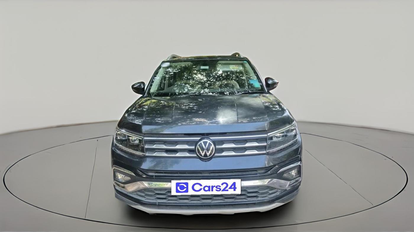 2021 Volkswagen TAIGUN TOPLINE 1.0 TSI AT, Petrol, Automatic, 24,625 km, exterior