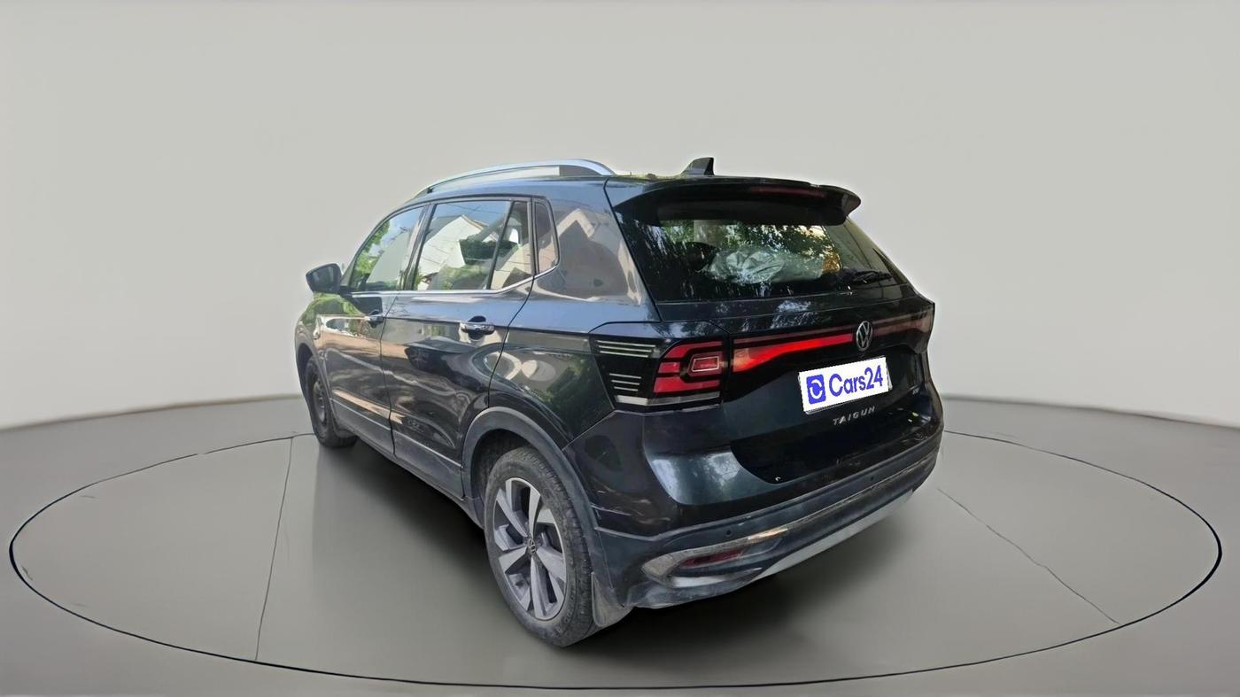 2021 Volkswagen TAIGUN TOPLINE 1.0 TSI AT, Petrol, Automatic, 24,625 km, exterior