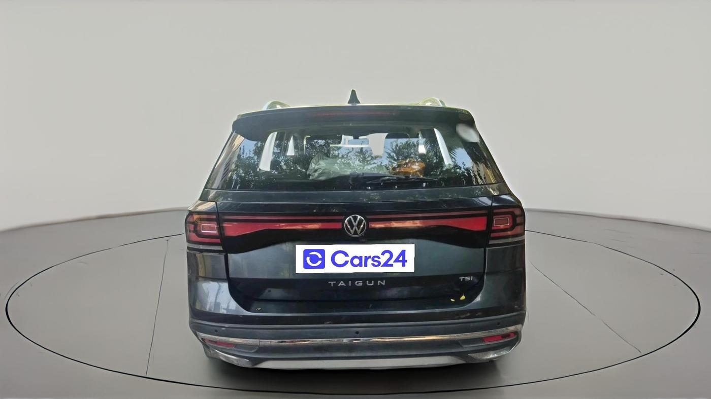 2021 Volkswagen TAIGUN TOPLINE 1.0 TSI AT, Petrol, Automatic, 24,625 km, exterior
