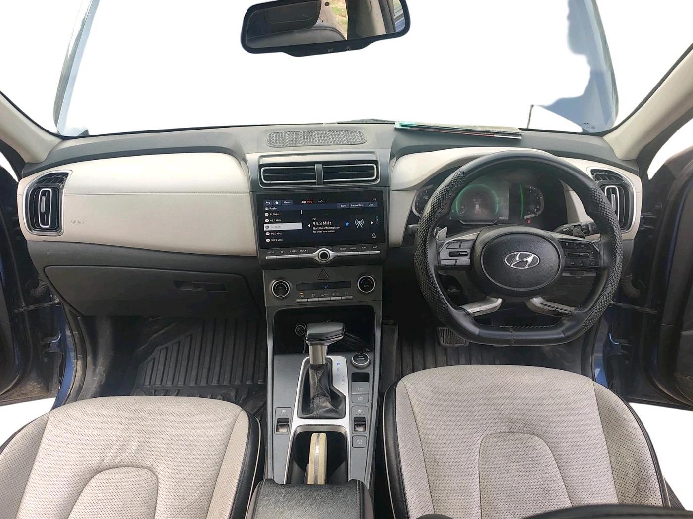 2020 Hyundai Creta SX (O) AT 1.5 DIESEL, Diesel, Automatic, 95,055 km, interior
