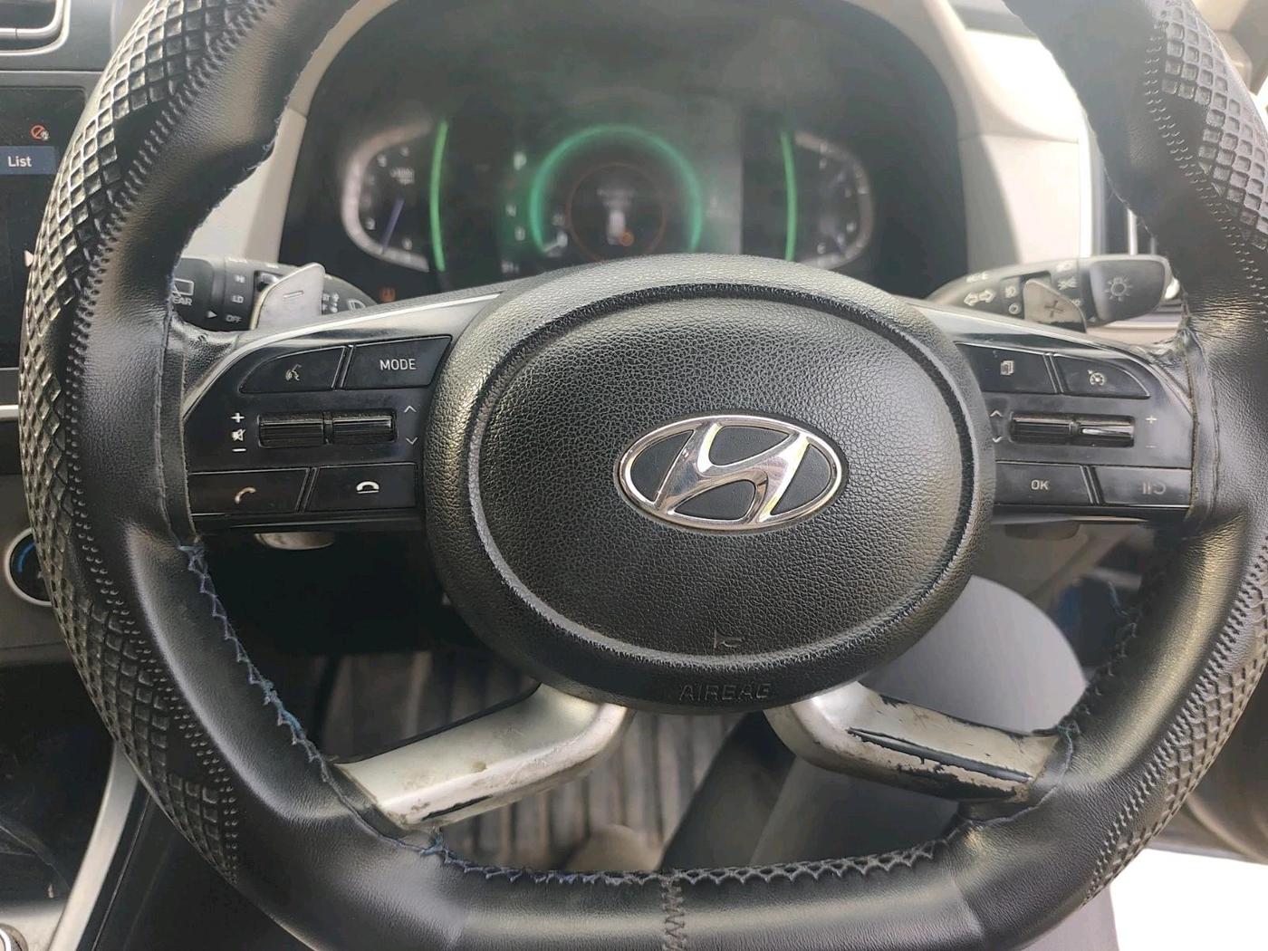 2020 Hyundai Creta SX (O) AT 1.5 DIESEL, Diesel, Automatic, 95,055 km, interior