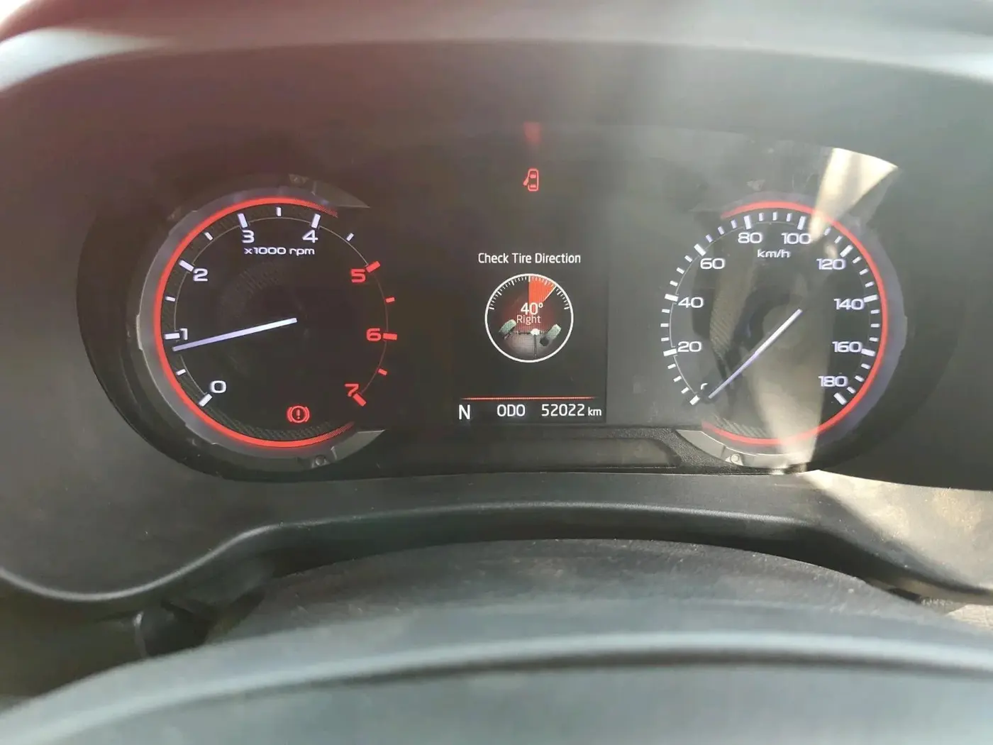2022 Mahindra Thar LX HARD TOP 4WD MT, Diesel, Manual, 52,022 km, interior