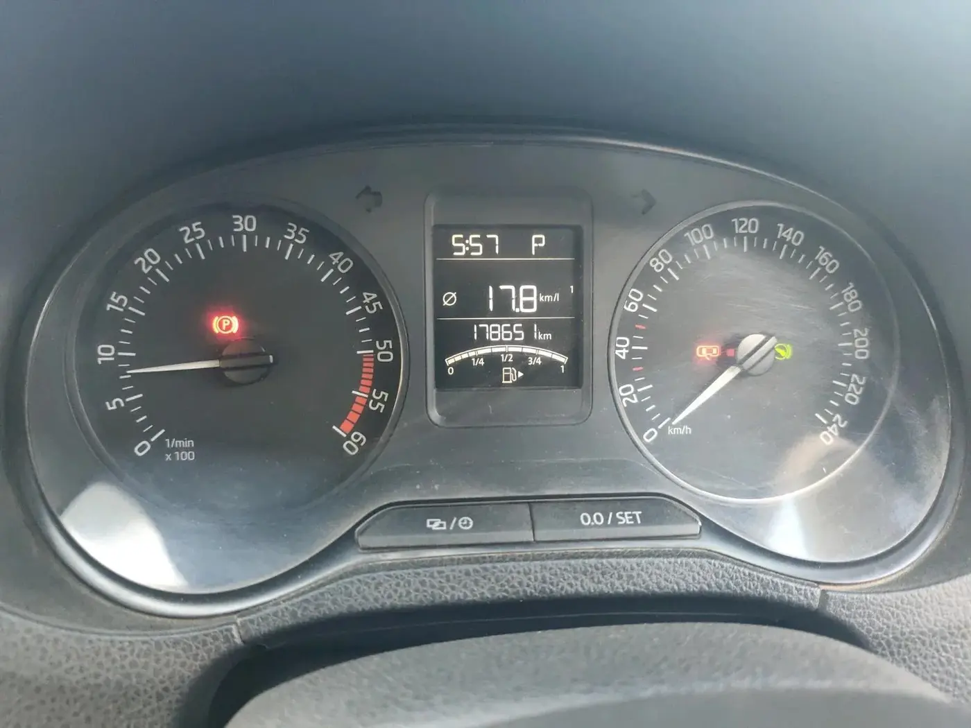 2019 Skoda Rapid AMBITION 1.5 TDI AT, Diesel, Automatic, 1,78,651 km, interior