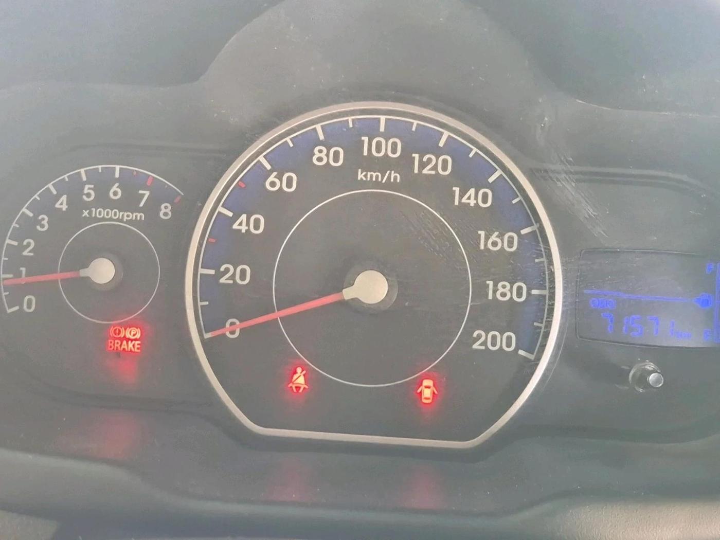 2012 Hyundai i10 SPORTZ 1.2, Petrol, Manual, 71,571 km, interior
