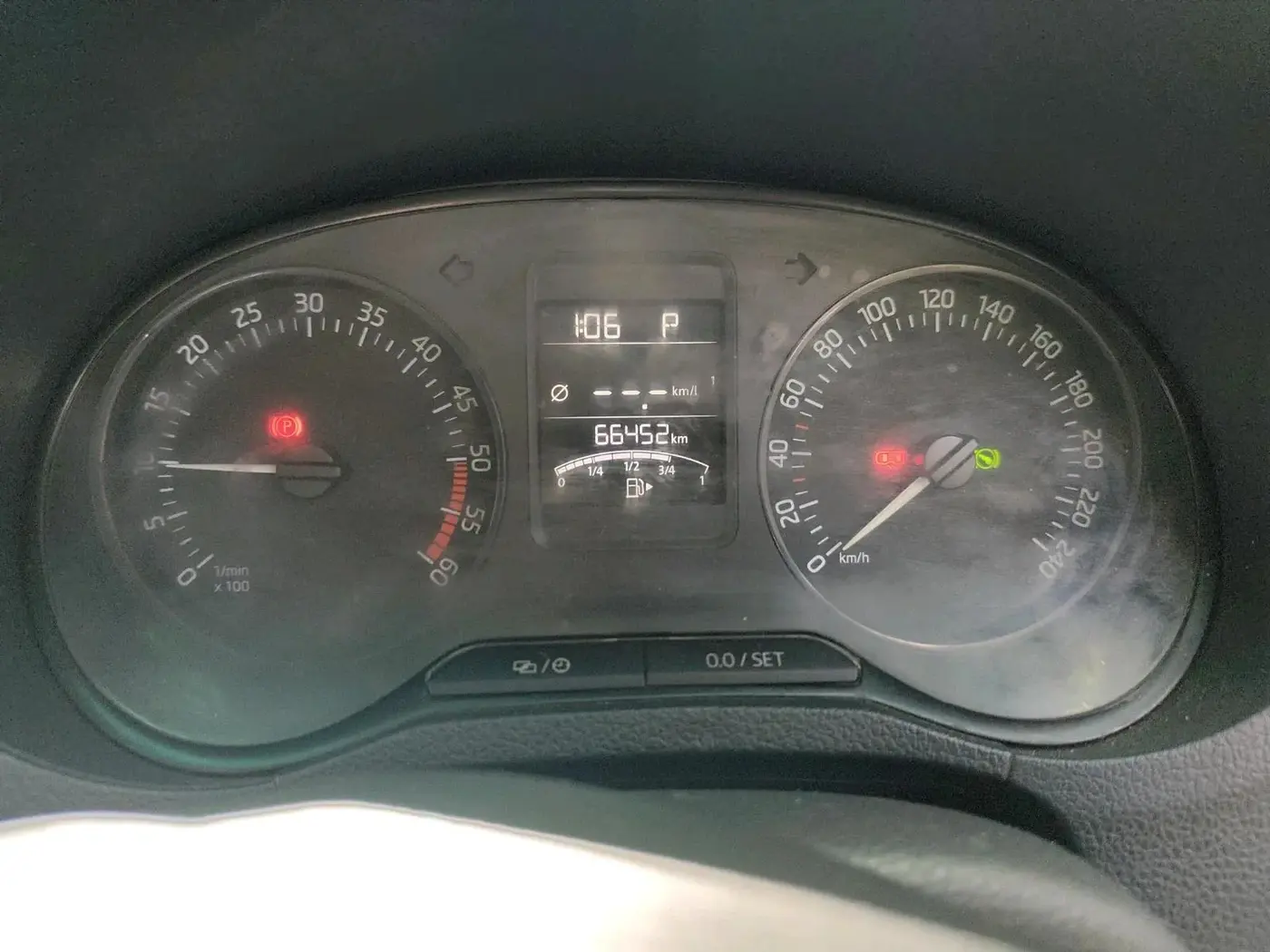 2017 Skoda Rapid STYLE 1.5 TDI AT, Diesel, Automatic, 66,452 km, interior