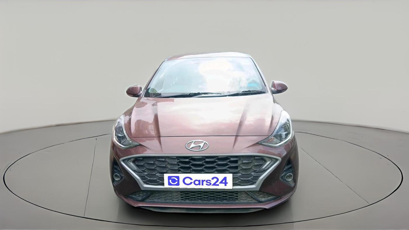 2020 Hyundai AURA SX 1.2 (O), Petrol, Manual, 43,536 km, exterior