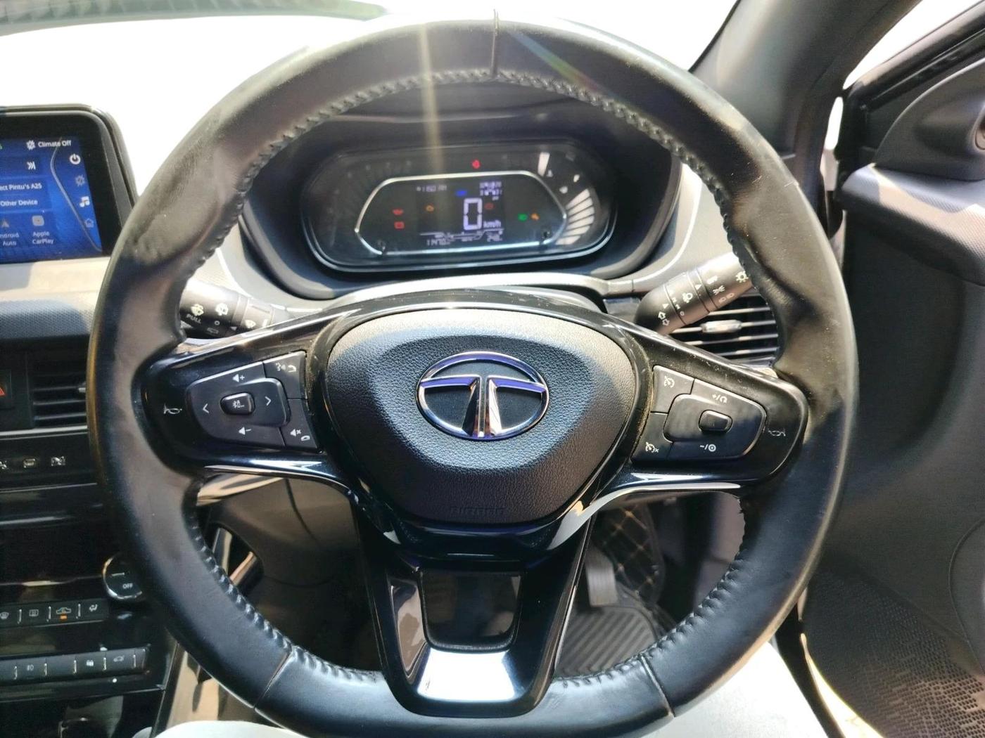 2023 Tata NEXON XZ PLUS PETROL SUNROOF DARK EDITION, Petrol, Manual, 11,470 km, interior