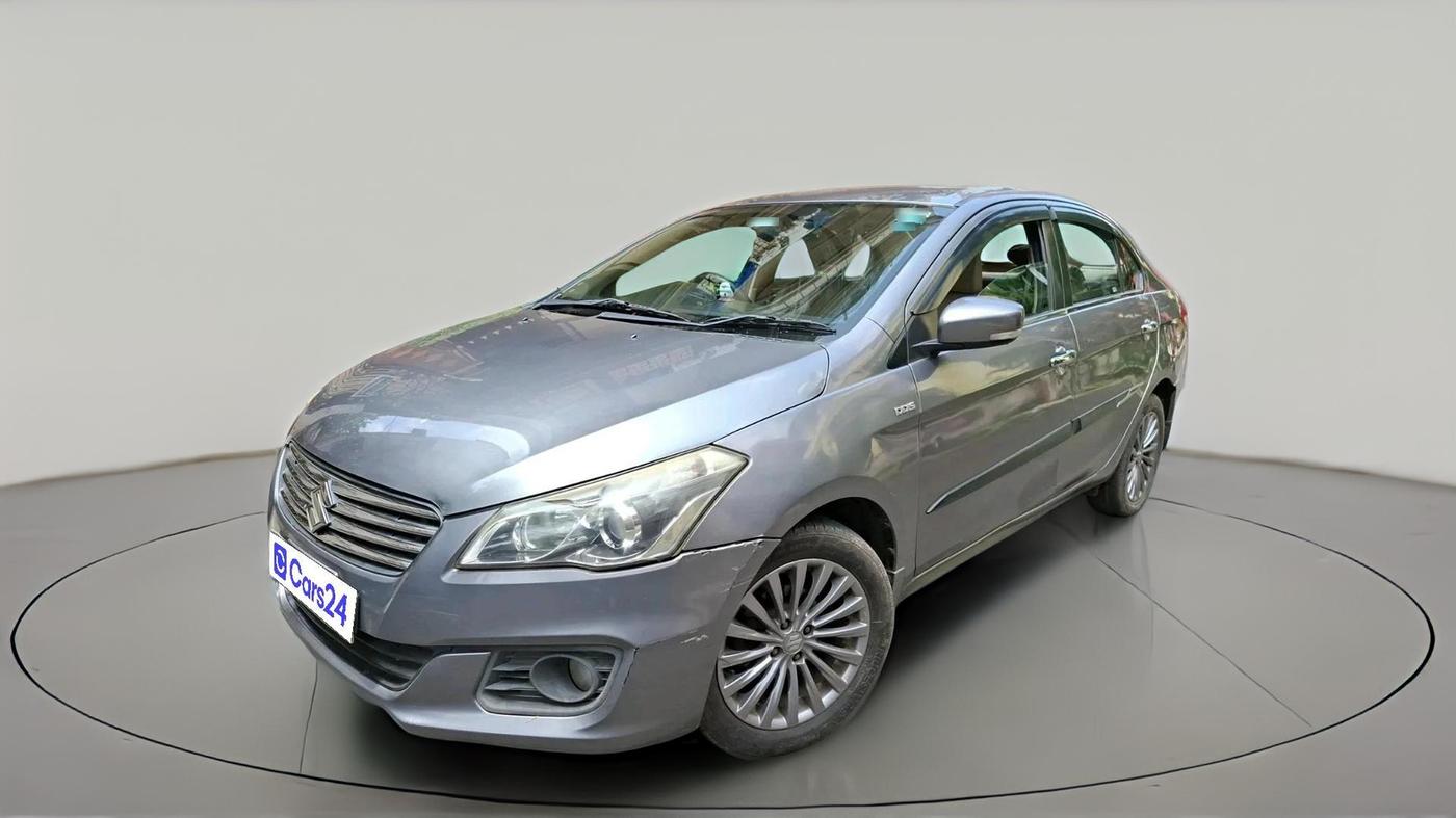 2017 Maruti Ciaz ALPHA DIESEL 1.3, Diesel, Manual, 1,09,521 km, exterior