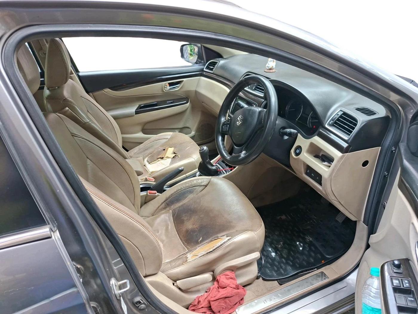 2017 Maruti Ciaz ALPHA DIESEL 1.3, Diesel, Manual, 1,09,521 km, interior