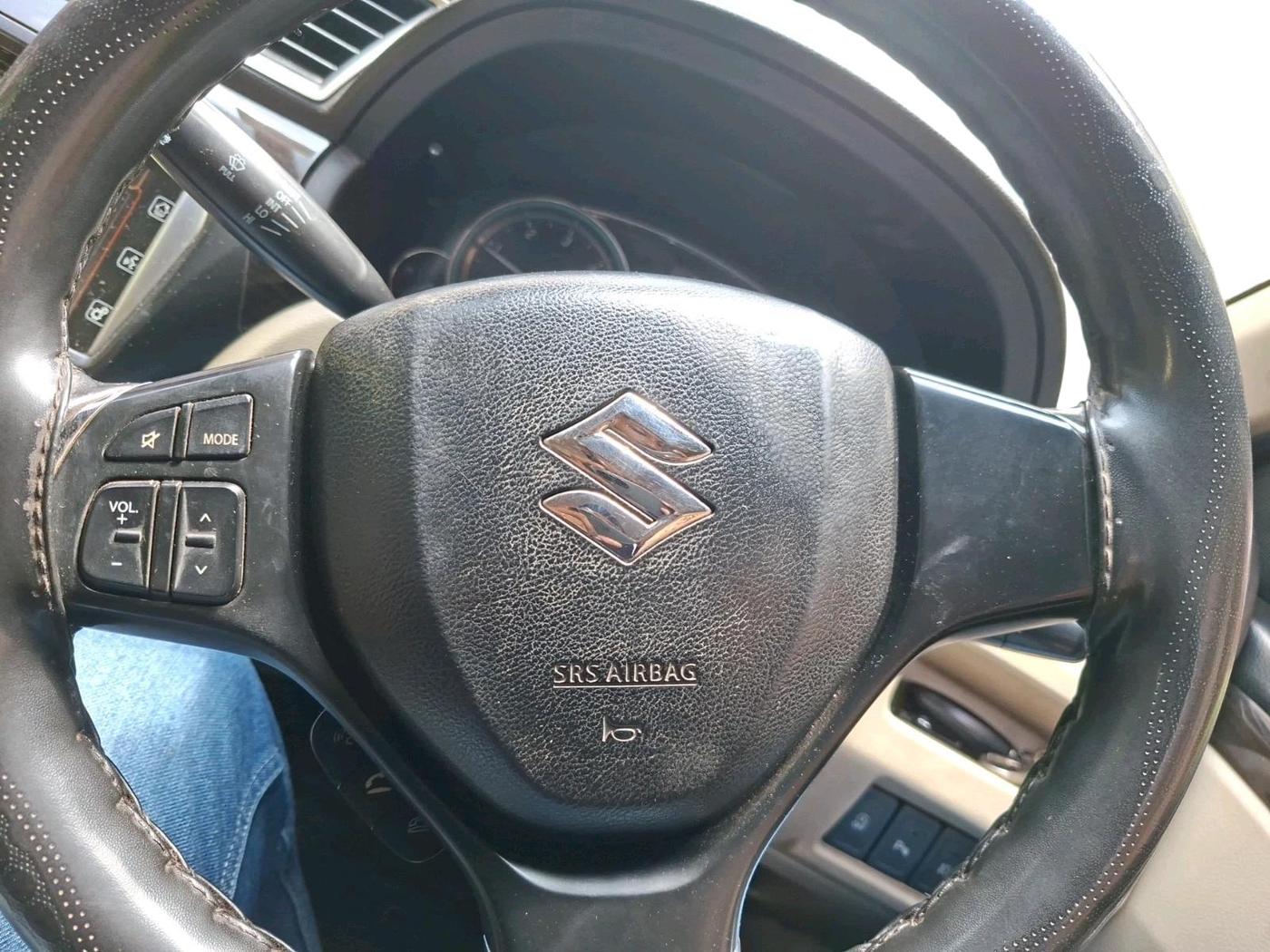 2017 Maruti Ciaz ALPHA DIESEL 1.3, Diesel, Manual, 1,09,521 km, interior