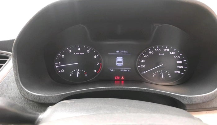 2018 Hyundai Verna 1.6 VTVT SX O, Petrol, Manual, 65,780 km, interior