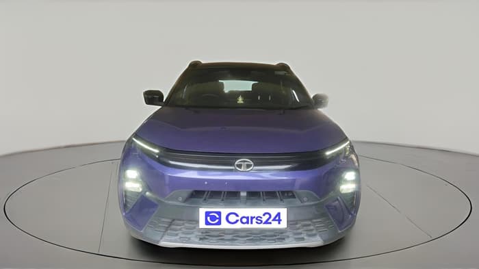 2023 Tata NEXON FEARLESS PURPLE + SUNROOF DCA DUAL TONE 1.2 PETROL, Petrol, Automatic, 19,369 km, exterior