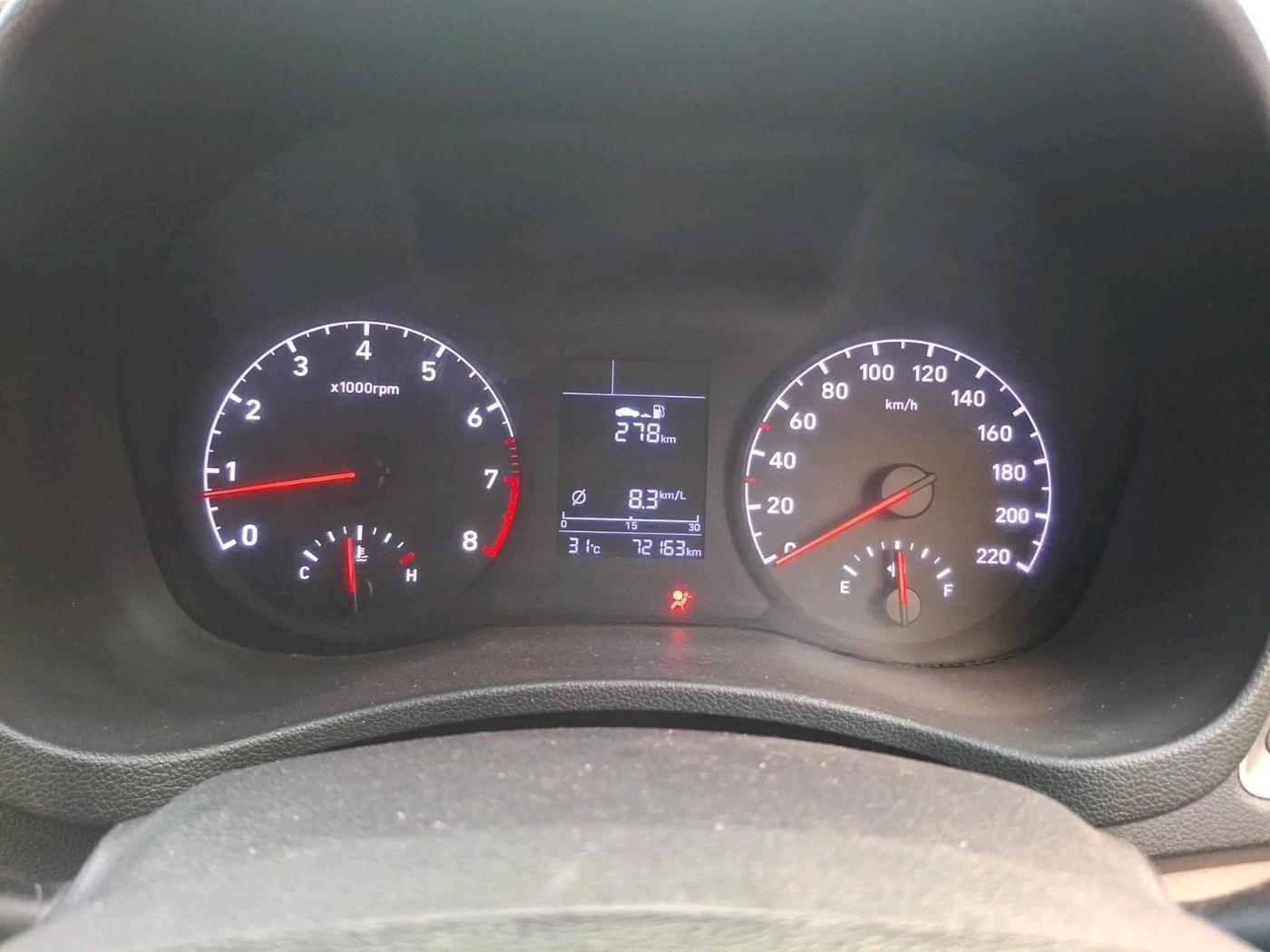 2018 Hyundai Verna 1.4 EX PETROL, Petrol, Manual, 72,163 km, interior