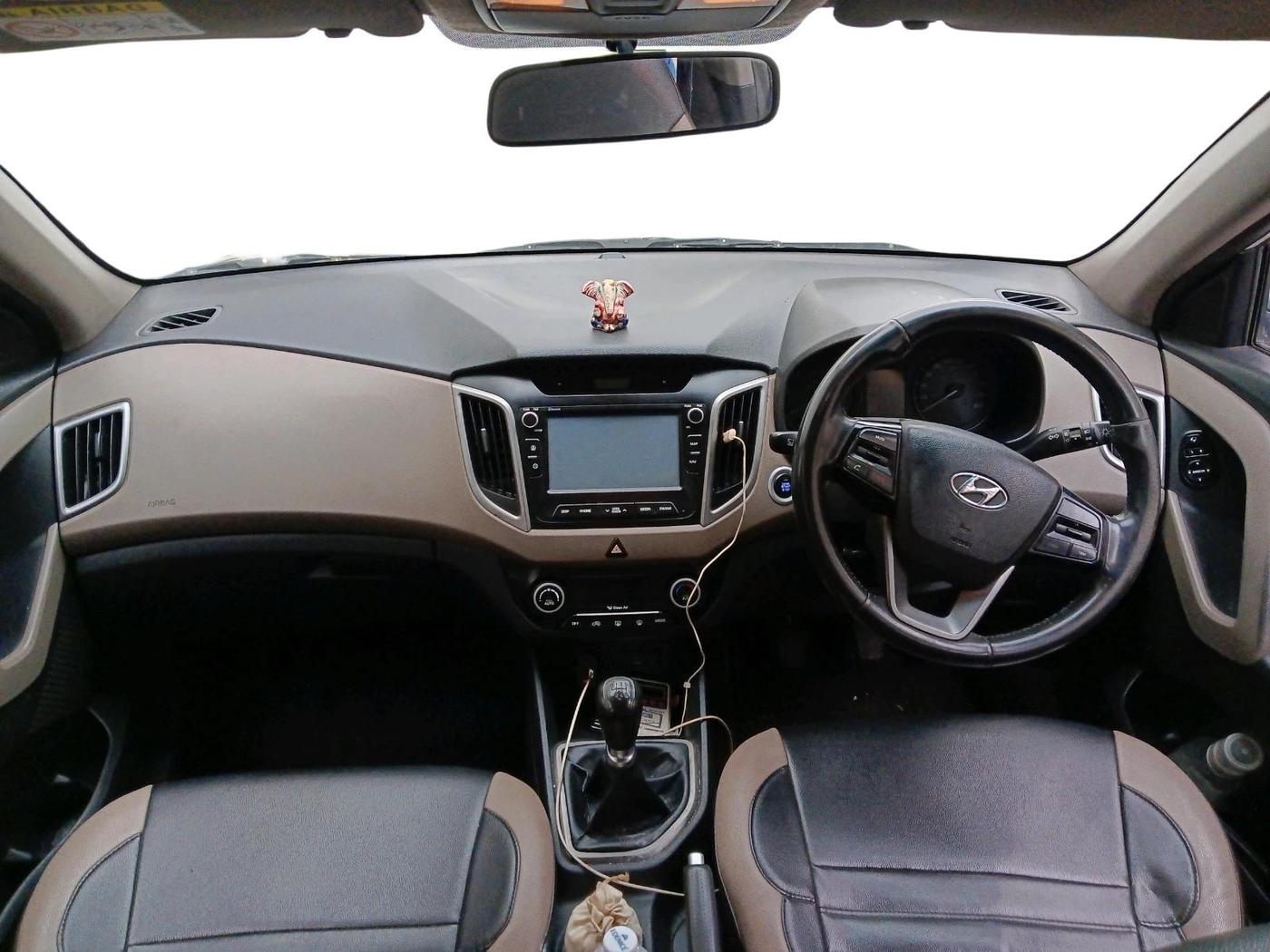 2016 Hyundai Creta SX PLUS 1.6 DIESEL, Diesel, Manual, 2,01,873 km, interior