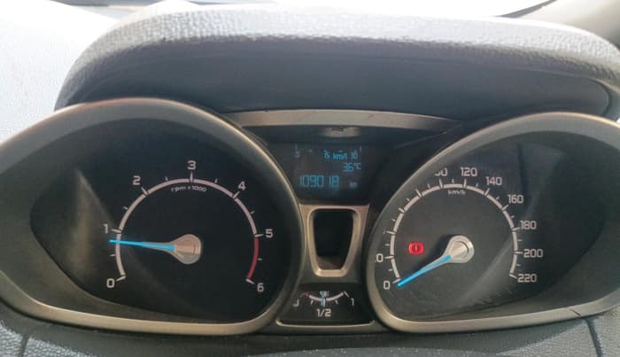 2013 Ford Ecosport TITANIUM 1.5L DIESEL, Diesel, Manual, 1,09,018 km, interior