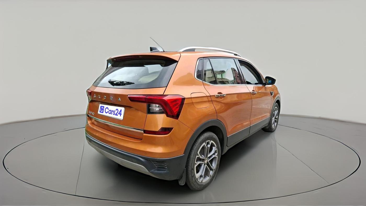 2021 Skoda KUSHAQ STYLE 1.0L TSI AT, Petrol, Automatic, 30,094 km, exterior