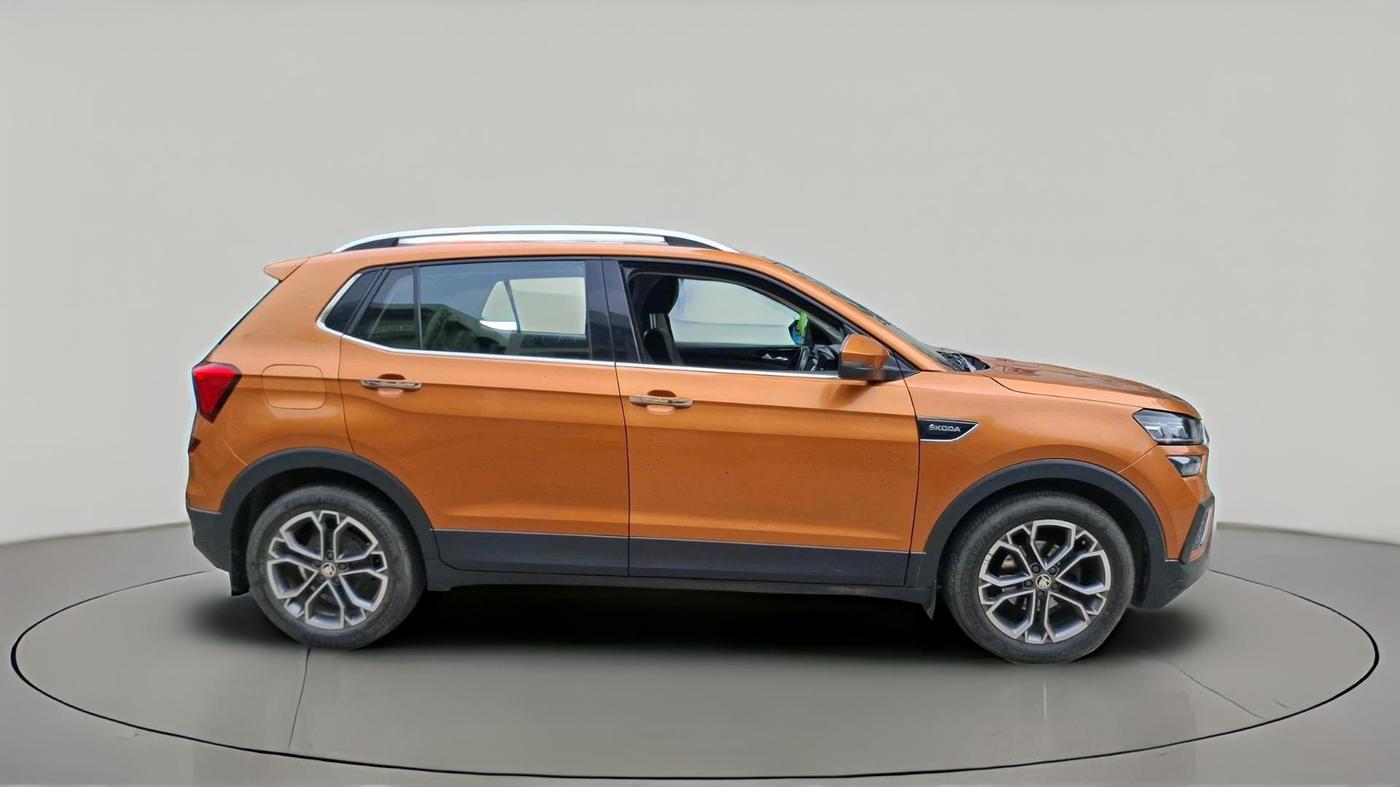 2021 Skoda KUSHAQ STYLE 1.0L TSI AT, Petrol, Automatic, 30,094 km, exterior