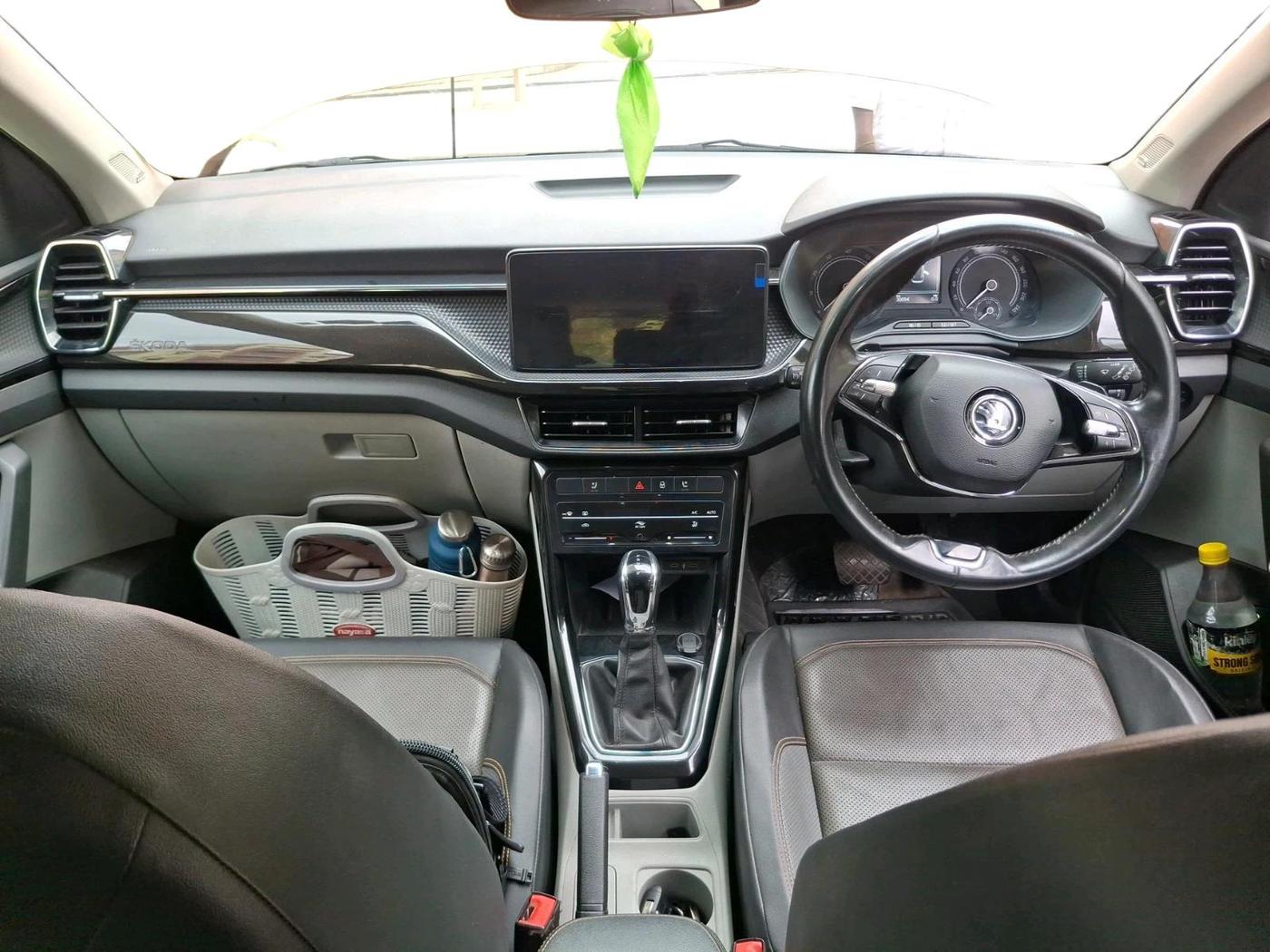 2021 Skoda KUSHAQ STYLE 1.0L TSI AT, Petrol, Automatic, 30,094 km, interior