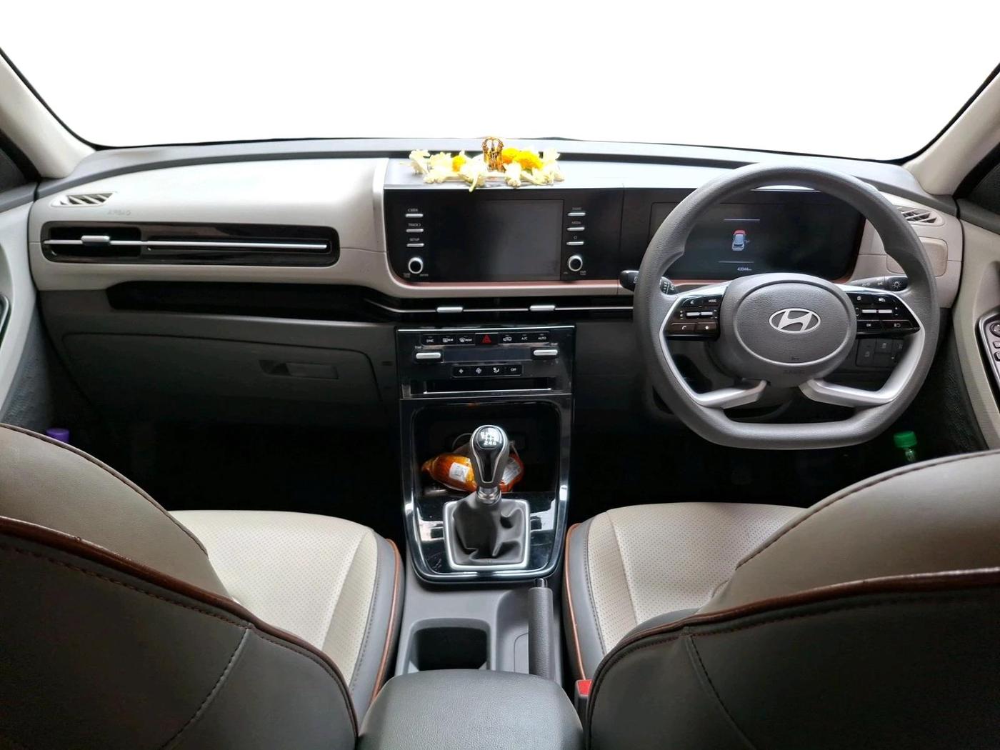 2024 Hyundai Creta S (O) 1.5 DIESEL, Diesel, Manual, 43,044 km, interior