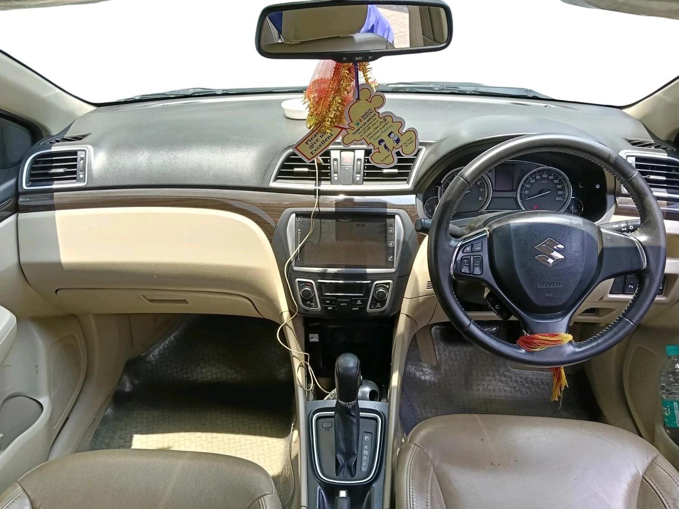2017 Maruti Ciaz ALPHA  AT 1.4  PETROL, Petrol, Automatic, 35,836 km, interior