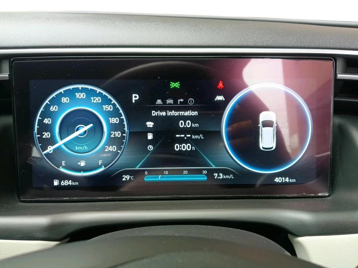 2024 Hyundai Tucson SIGNATURE 2.0 AT DIESEL, Diesel, Automatic, 4,014 km, interior
