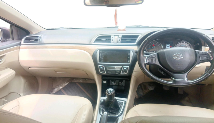 2019 Maruti Ciaz ALPHA 1.5 SHVS PETROL, Petrol, Manual, 53,388 km, interior