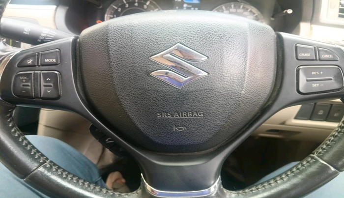 2019 Maruti Ciaz ALPHA 1.5 SHVS PETROL, Petrol, Manual, 53,388 km, interior