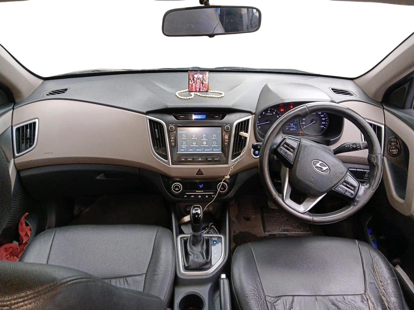 2018 Hyundai Creta SX PLUS AT 1.6 PETROL, Petrol, Automatic, 89,544 km, interior