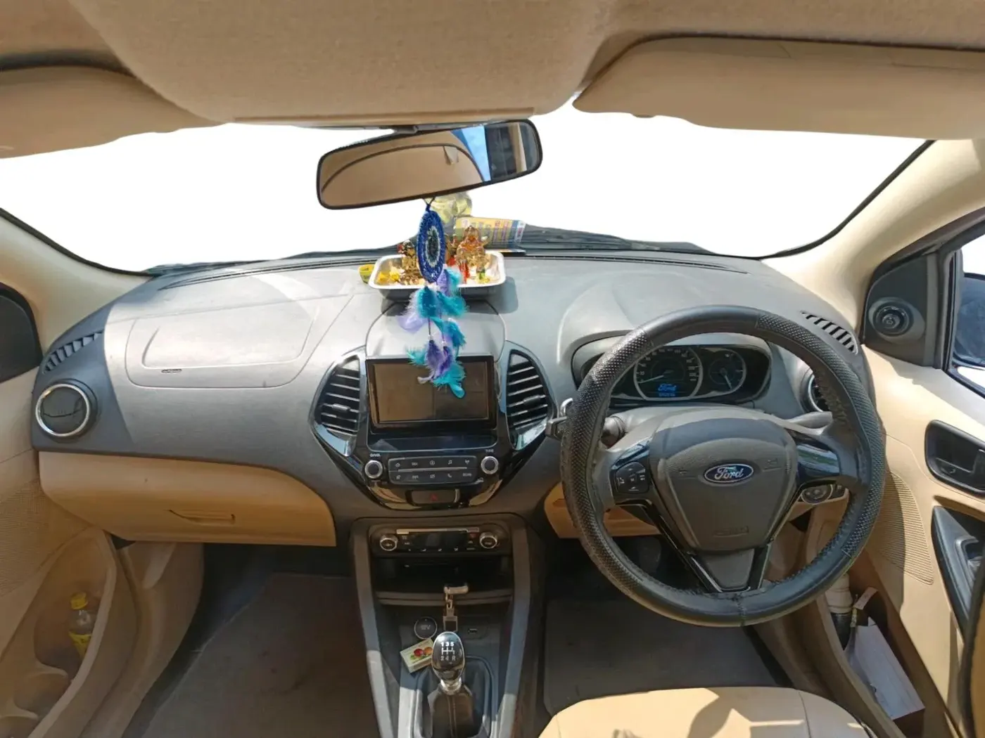 2019 Ford Figo Aspire TITANIUM1.5 DIESEL, Diesel, Manual, 68,833 km, interior