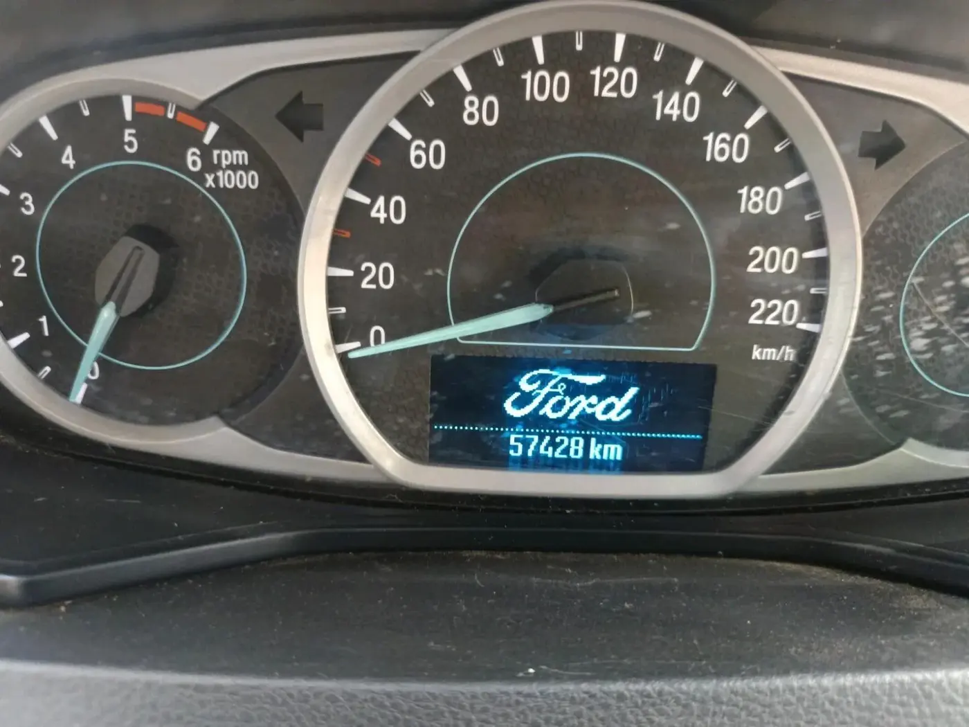 2019 Ford Figo Aspire TITANIUM1.5 DIESEL, Diesel, Manual, 68,833 km, interior