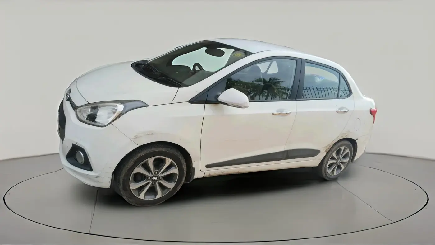 2014 Hyundai Xcent SX AT 1.2 (O), Petrol, Automatic, 52,479 km, exterior