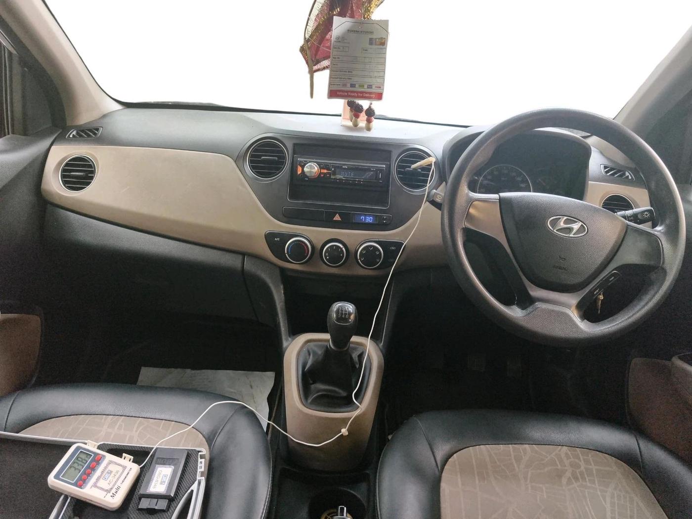 2016 Hyundai Grand i10 MAGNA 1.2 KAPPA VTVT, Petrol, Manual, 37,548 km, interior