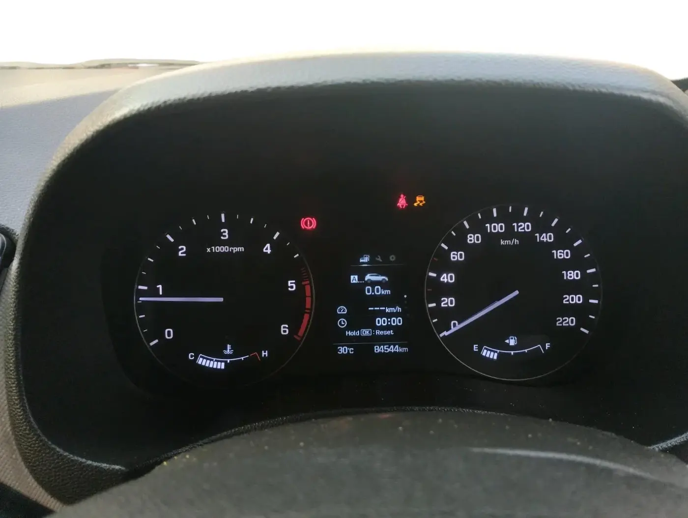 2016 Hyundai Creta SX (O) 1.6 DIESEL, Diesel, Manual, 84,544 km, interior