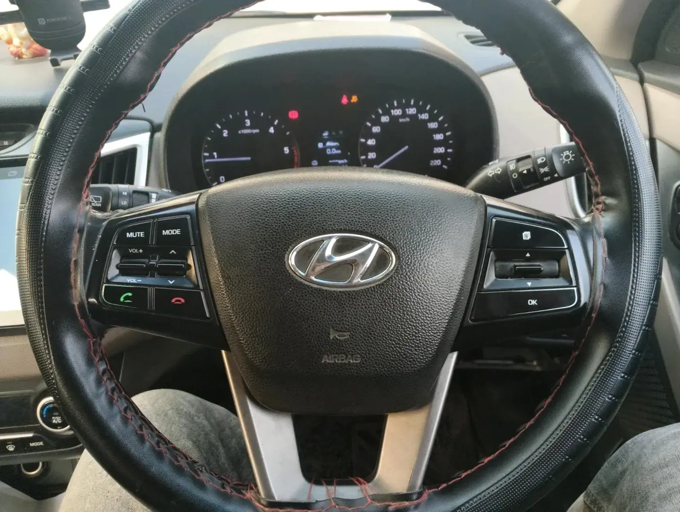 2016 Hyundai Creta SX (O) 1.6 DIESEL, Diesel, Manual, 84,544 km, interior